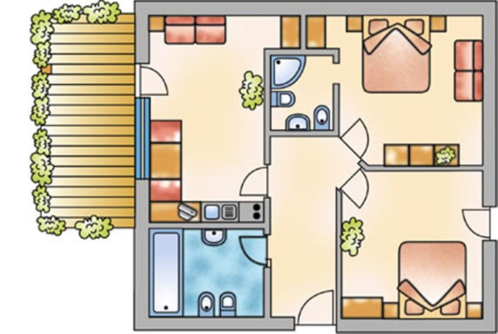 Appartments Jägerhof Olang Exteriör bild